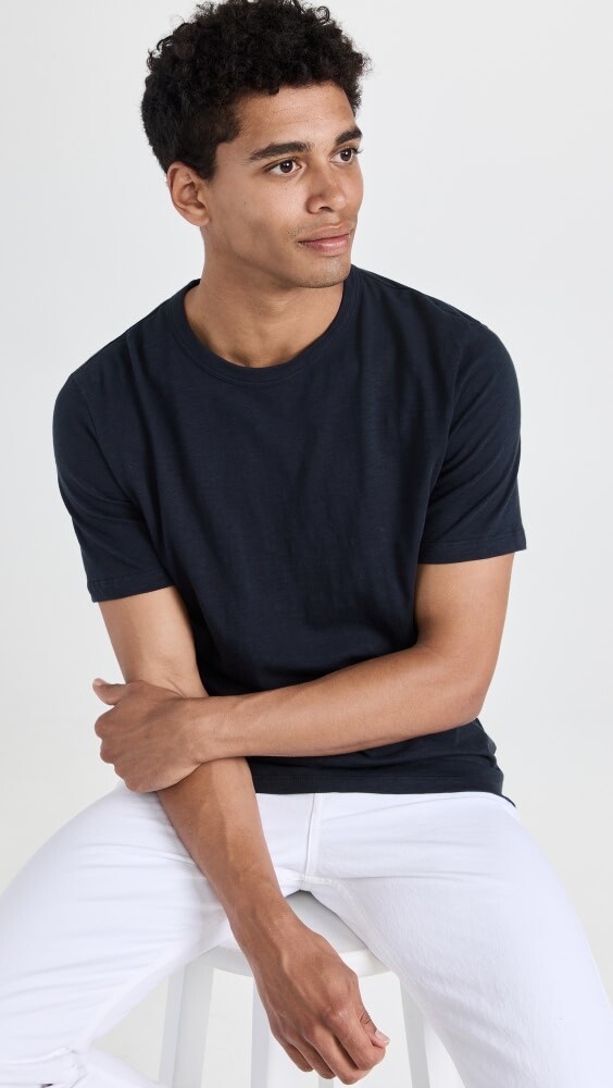 

Футболка Theory Essential Cosmos Slub Cotton