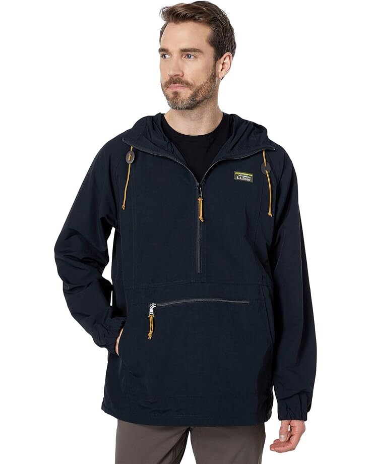 

Анорак L.L.Bean Mountain Classic Anorak - Tall, черный
