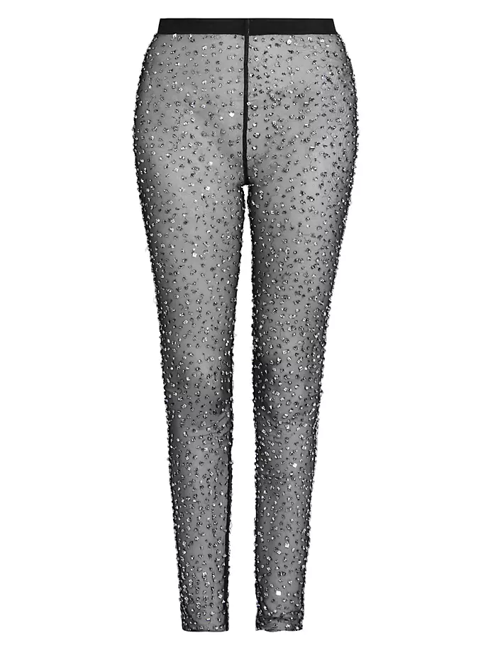 

Прозрачные поножи с украшением Танаэль Isabel Marant, цвет silver