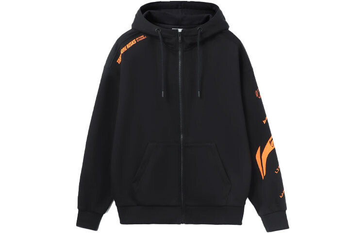 

Толстовка унисекс с принтом логотипа Li Ning, черная
