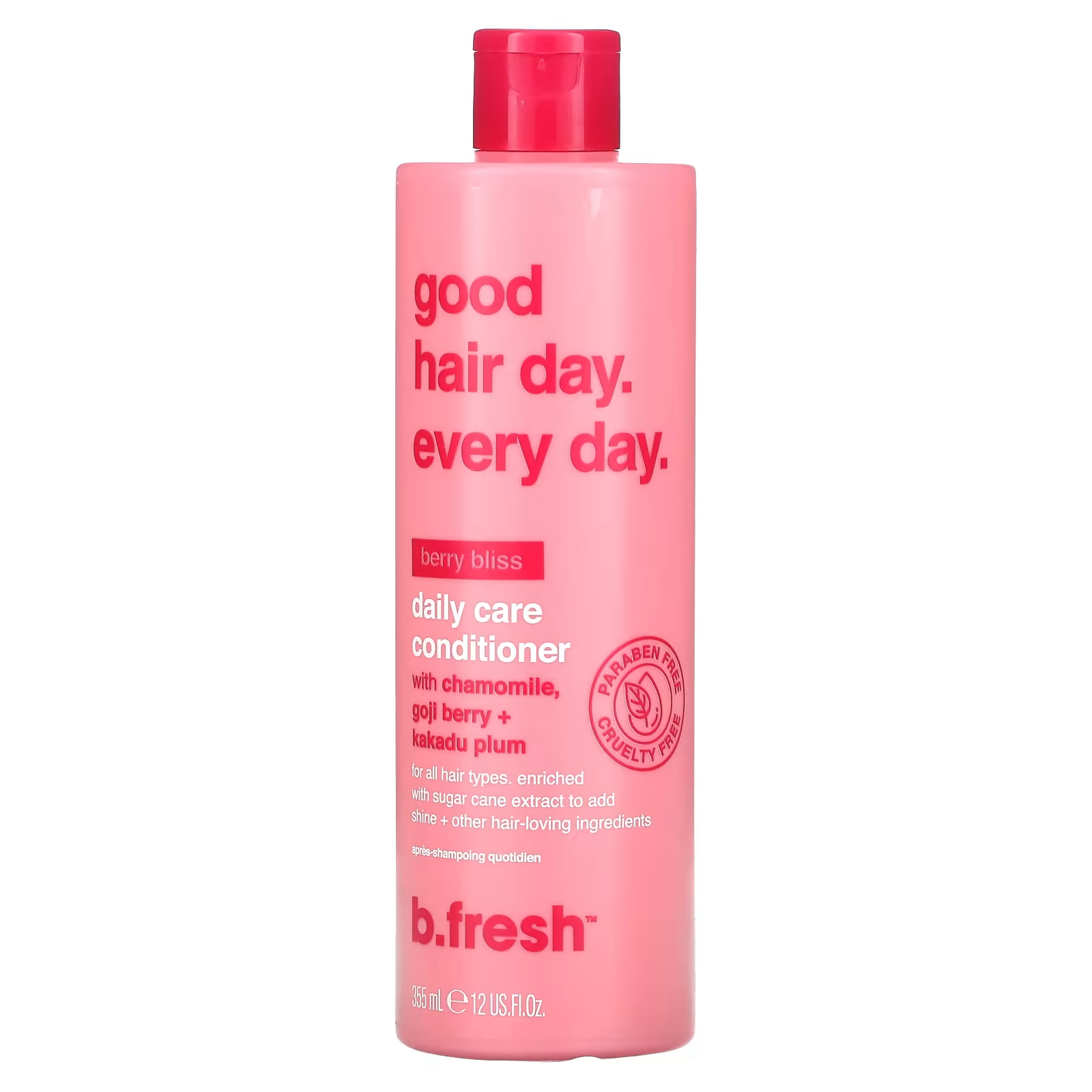 цена Кондиционер для всех типов волос b.fresh Good Hair Day Every Day Berry Bliss, 355 мл