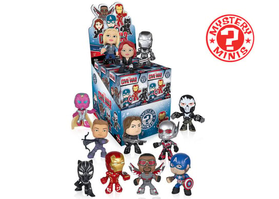 

Funko Mystery Minis, фигурка, Марвел, Капитан Америка