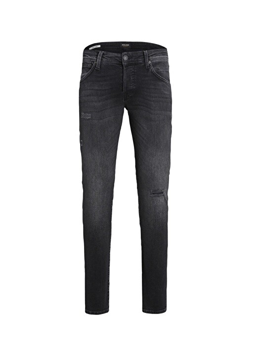 

Черные мужские джинсовые брюки узкого кроя с нормальной талией Jack & Jones