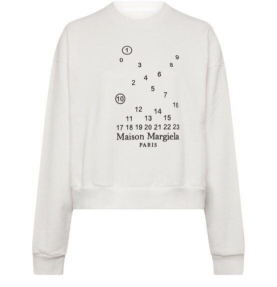 

Толстовка с логотипом Maison Margiela, белый