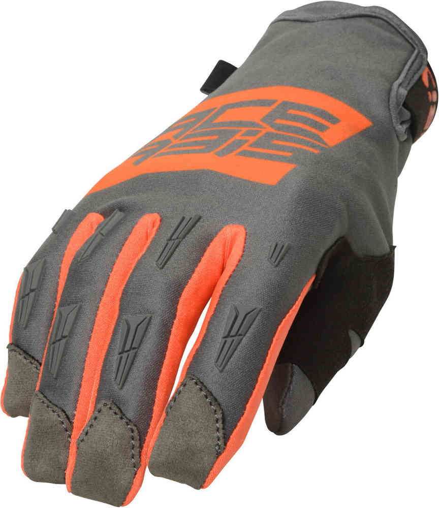 Перчатки для мотокросса, омологированные WP Acerbis, серый/оранжевый