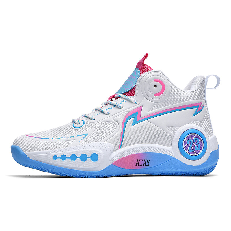 

Баскетбольные кроссовки Basketball Shoes Unisex High-top Atay, цвет White moonlight