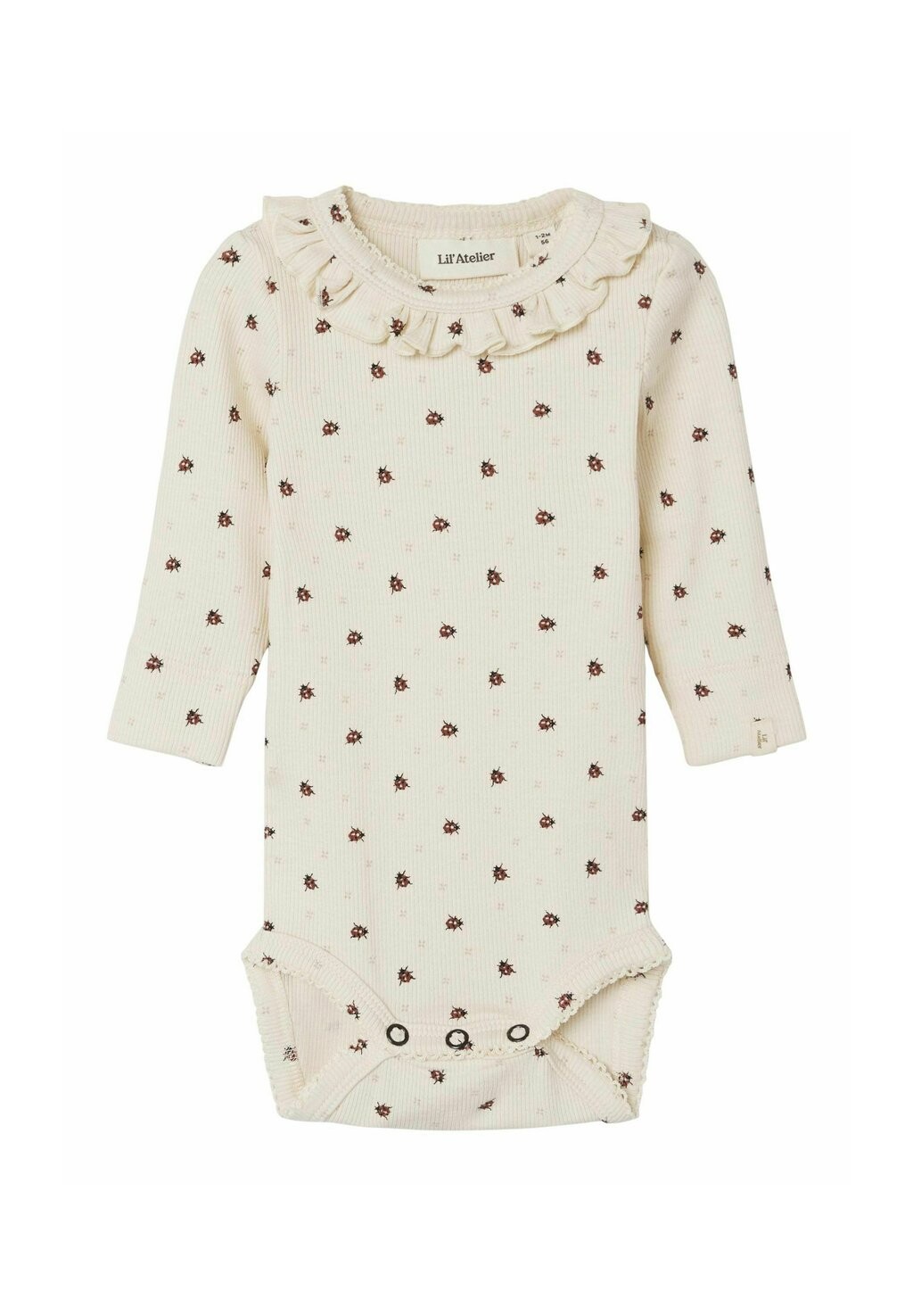 

Боди STRAMPLER LANGARM Lil' Atelier, цвет whitecap gray