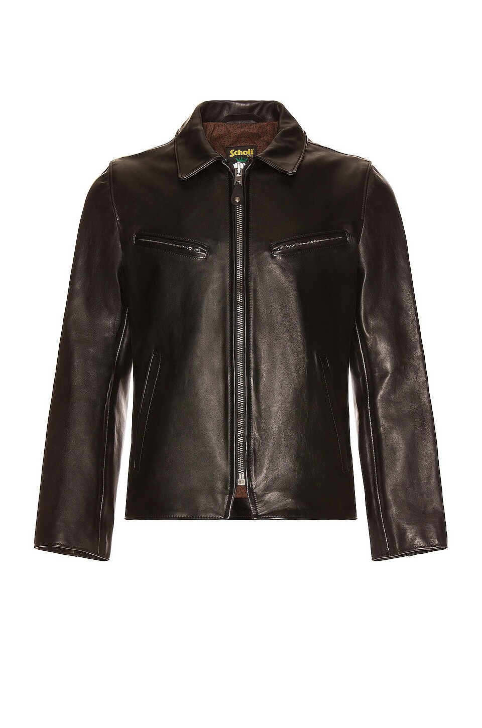 

Куртка Schott James Men's Retro Style Naked Cowhide, черный