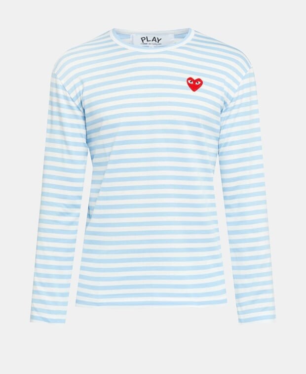 

Топ с длинными рукавами Comme des Garçons, синий