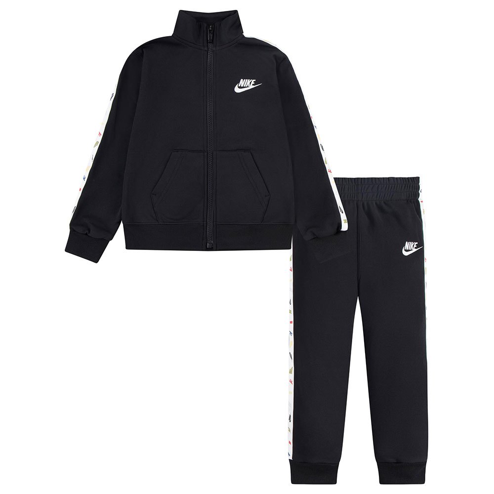 Спортивный костюм Nike NSW Club Ssnl Tricot, черный цена и фото