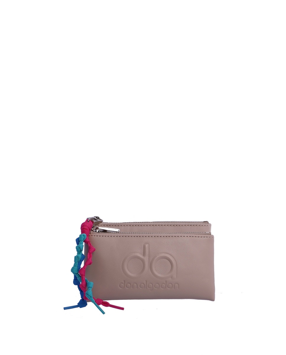 Бежевая женская сумочка на молнии Don Algodón, бежевый маленькая сумочка felisa бежевого цвета на молнии don algodón бежевый