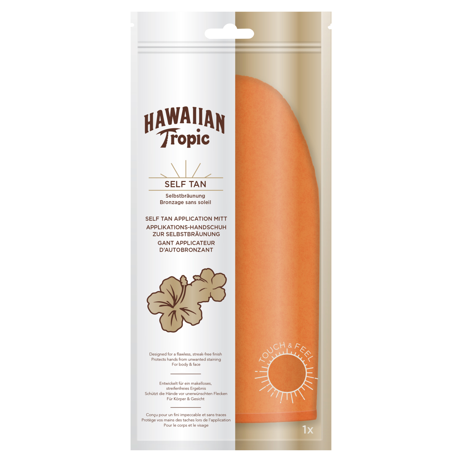 Перчатка-автозагар Hawaiian Tropic, 1 шт. перчатка автозагар 2в1 that’so all in one 1 шт