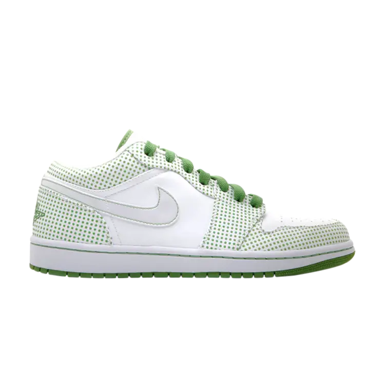 

Кроссовки Air Jordan 1 Phat Low 'Chlorophyll', белый