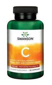 Витамин С в капсулах Swanson Pureway-C 500 mg, 90 шт витамин с в капсулах solgar ester c plus 500 mg 50 шт