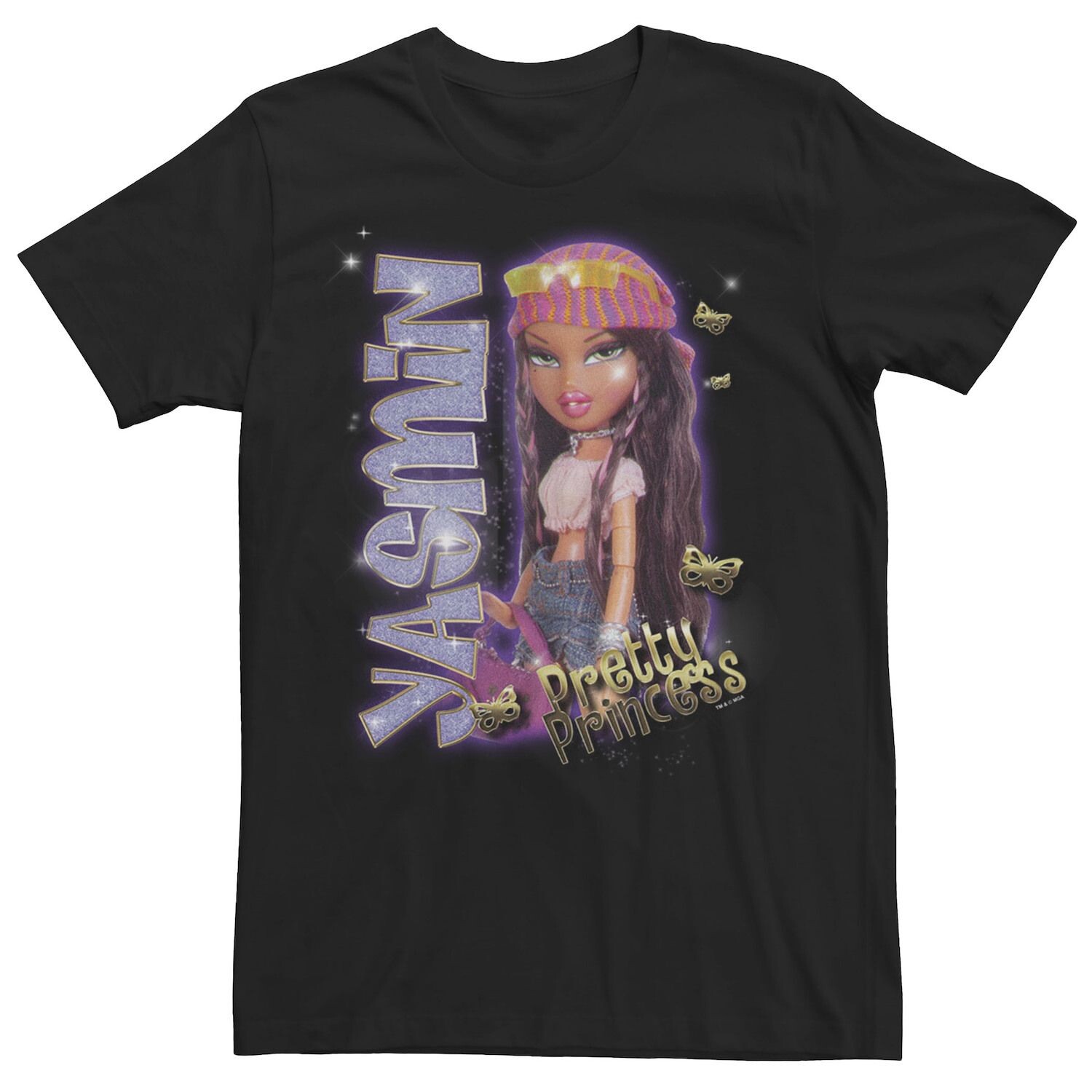 

Детская футболка Bratz Yasmin Pretty Princess Sparkle с фотореалистичным рисунком бойфренда Licensed Character