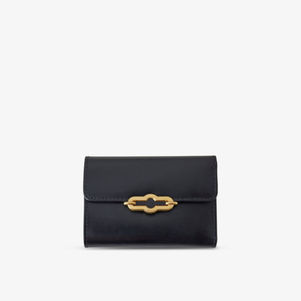

Кожаный кошелек с логотипом Pimlico Mulberry, черный