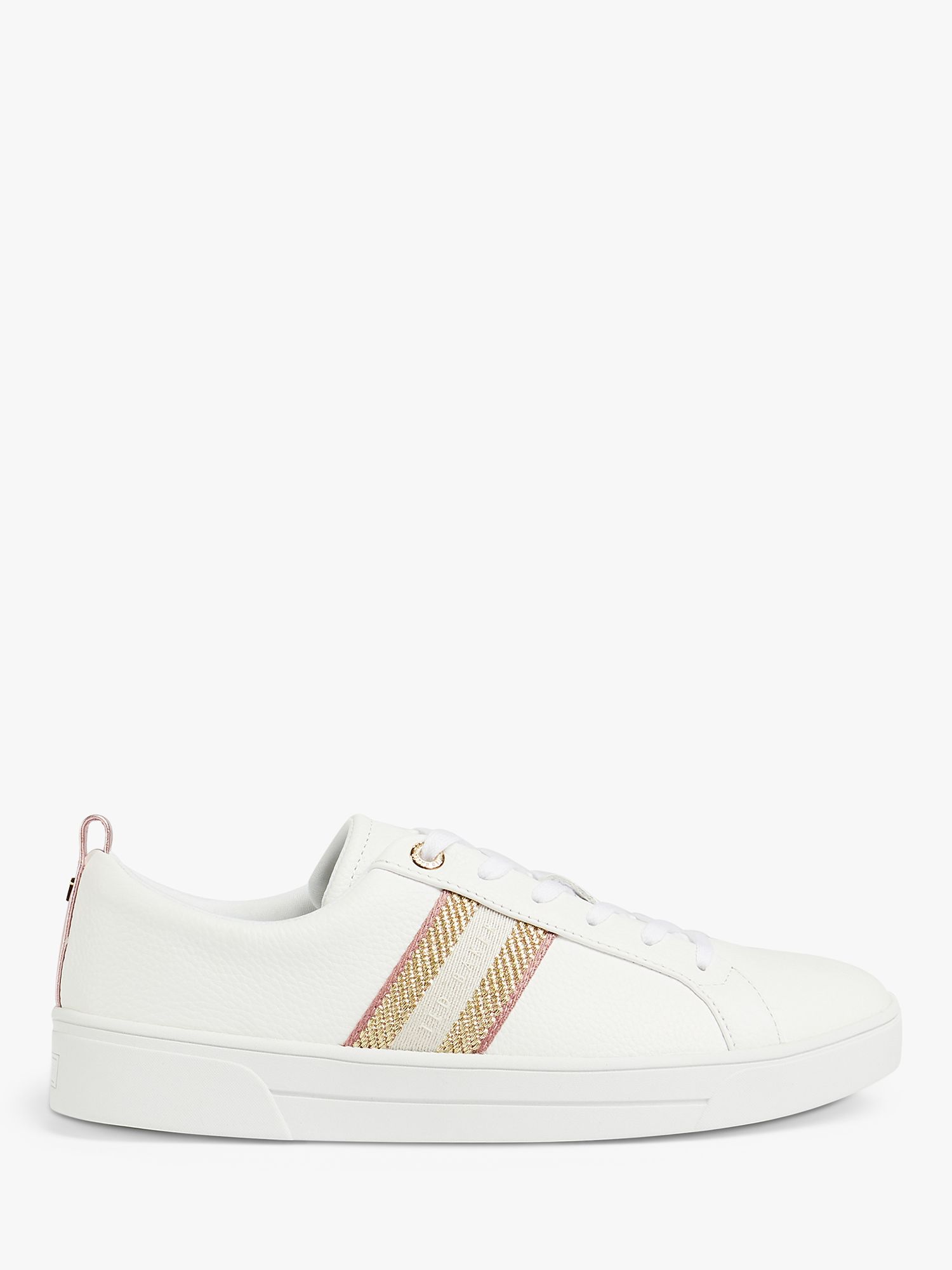 Кроссовки Ted Baker Baily, Белый/Металлик кроссовки ted baker baily white