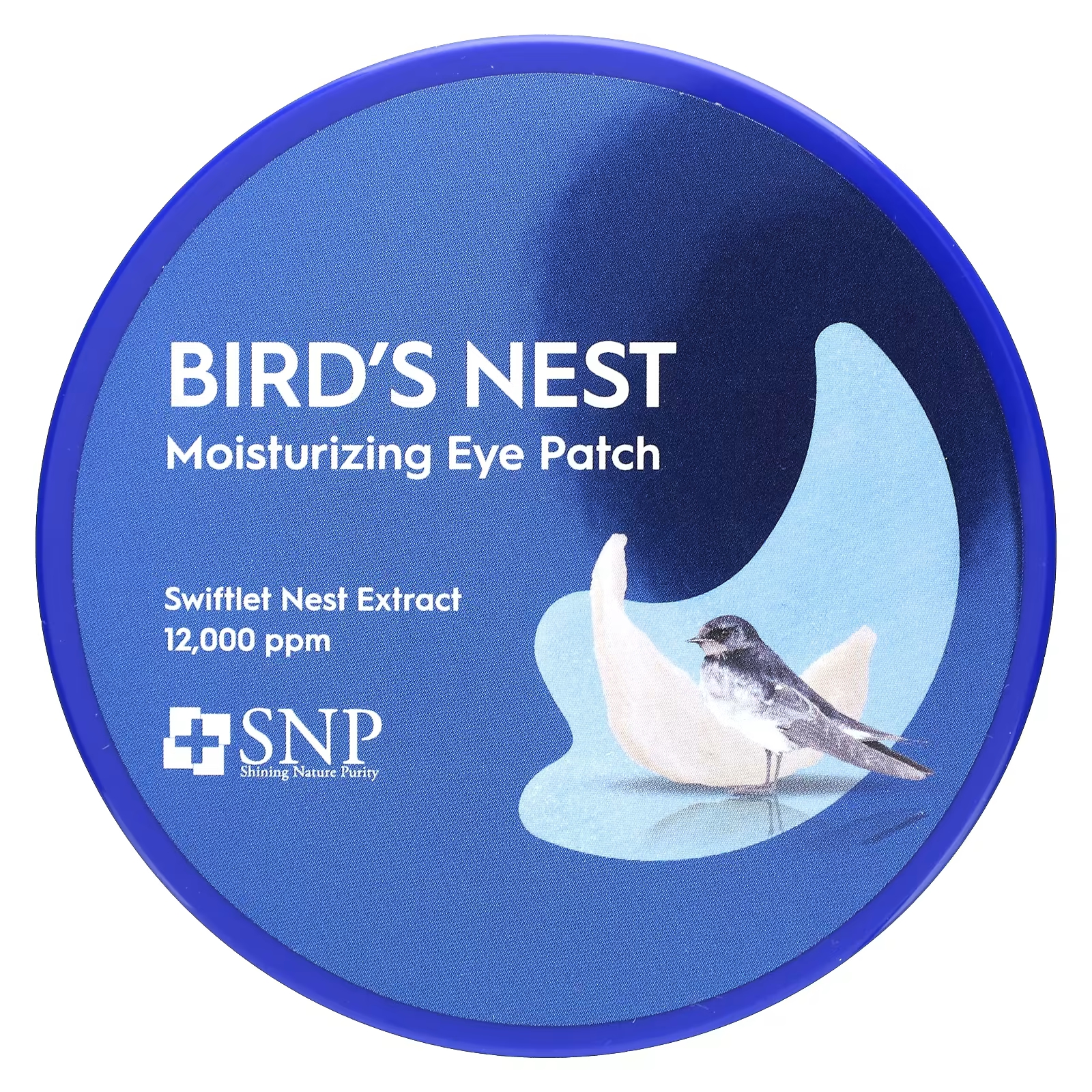 SNP Bird's Nest Увлажняющие патчи для глаз, 60 патчей по 0,04 унции (1,25 г) каждый