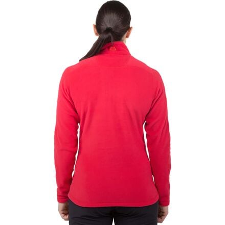 Пуловер с микро-молнией T женский Mountain Equipment, цвет Capsicum Red