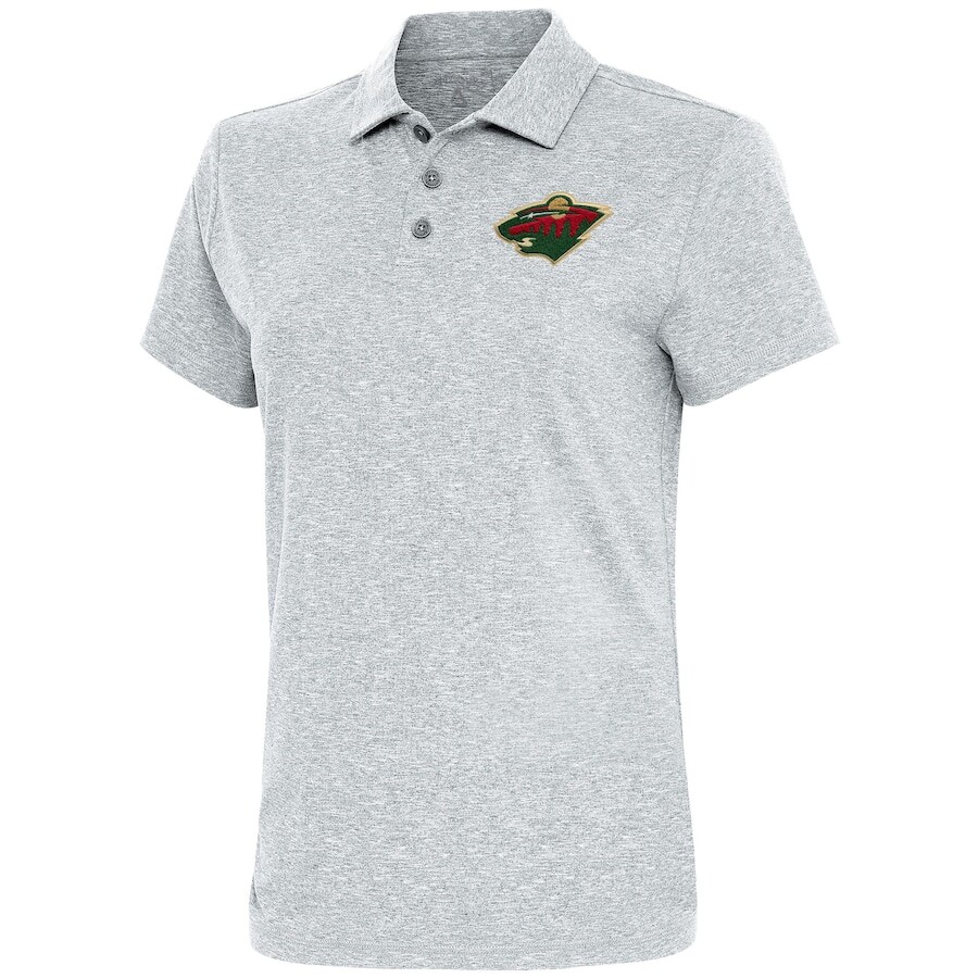 

Поло с коротким рукавом Antigua Minnesota Wild, серый