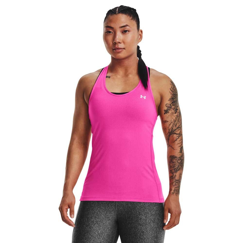 

Футболка без рукавов Under Armour HG Armour Racer, розовый