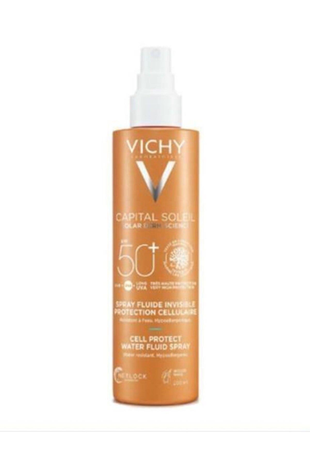 

Vichy Capital Soleil SPF50 Cell Protect Water Fluid Spray 200 мл