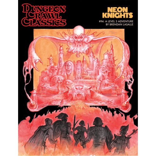 книга mutant crawl classics rpg 0 level scratch off character sheets Книга Dungeon Crawl Classics Rpg: 94 – Neon Knights