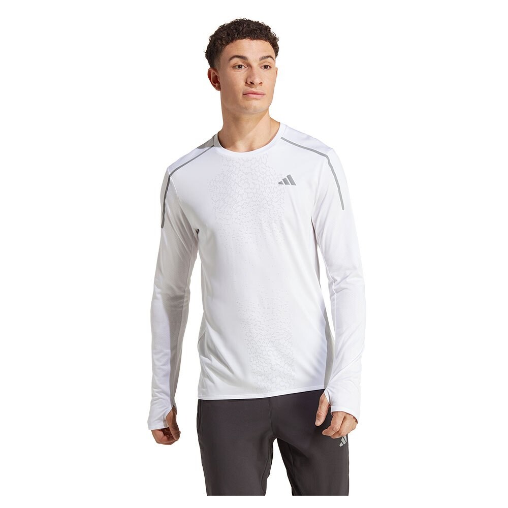 

Футболка с длинным рукавом adidas Fast, белый