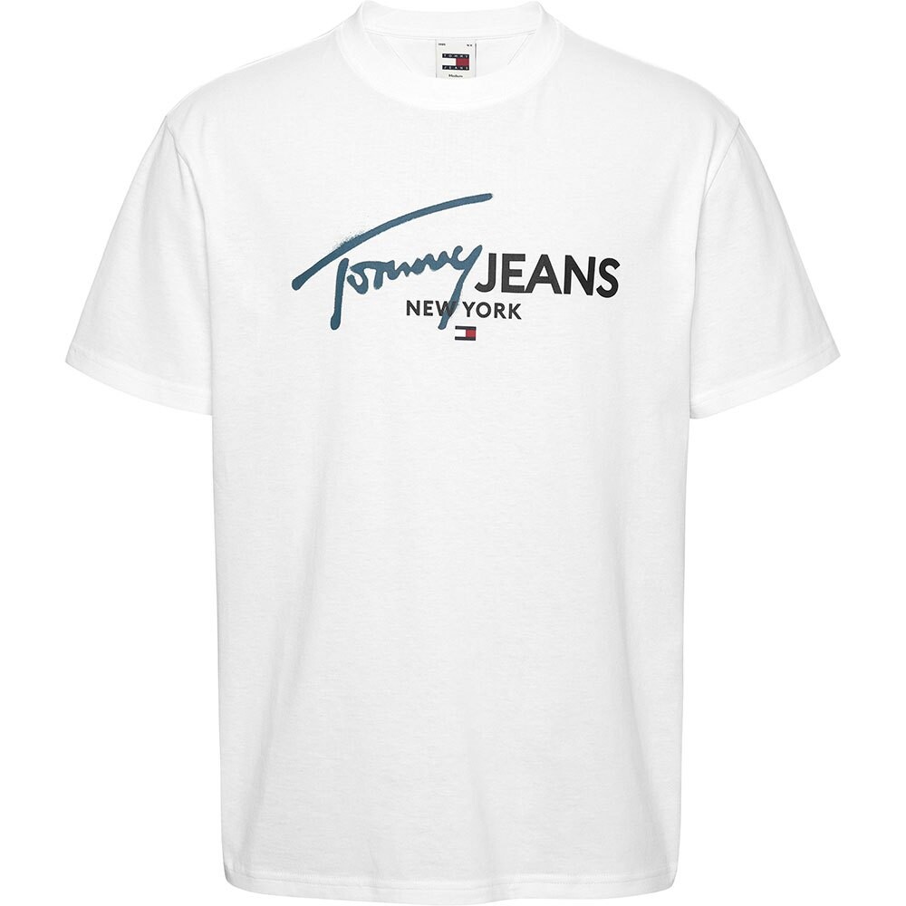 

Футболка с коротким рукавом Tommy Jeans Reg Spray Pop Color Ext, белый