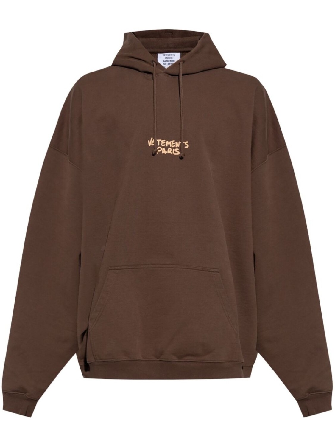 

VETEMENTS толстовка с логотипом, коричневый
