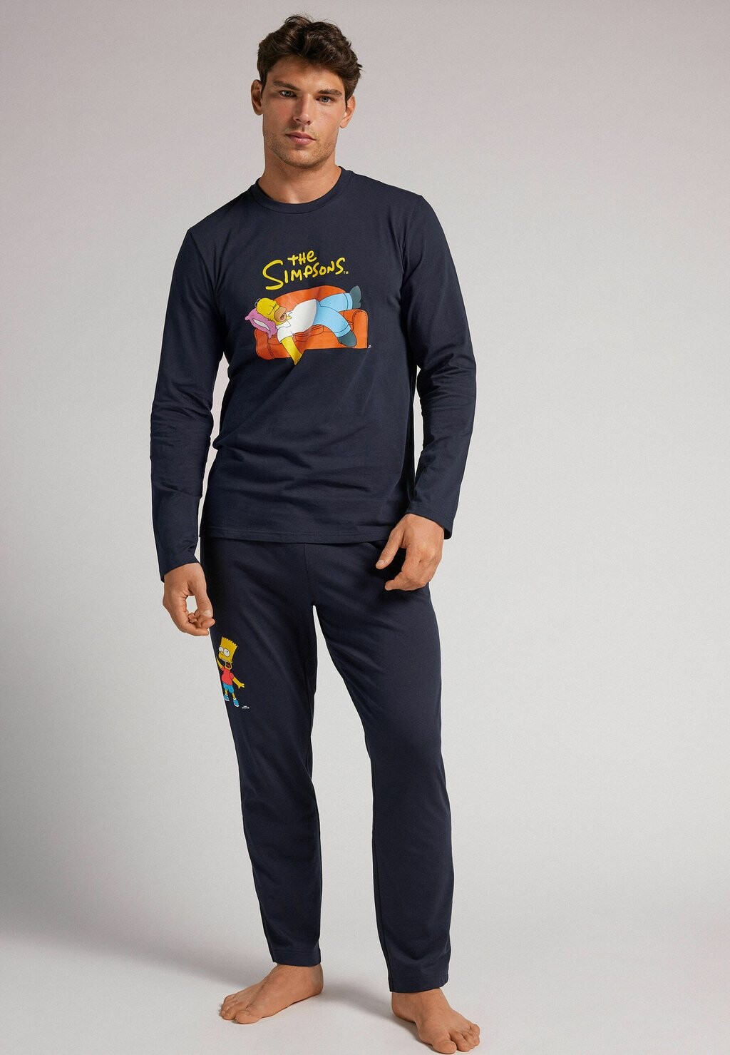 

Пижама THE SIMPSONS HOMER SET Intimissimi, темно-синий