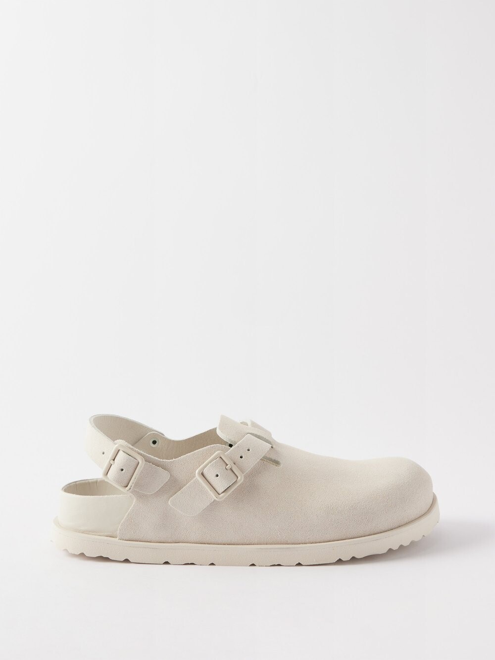

Замшевые лоферы tokio с пяткой на пятке Birkenstock, белый