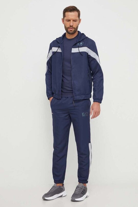 

Спортивный костюм EA7 Emporio Armani, темно-синий