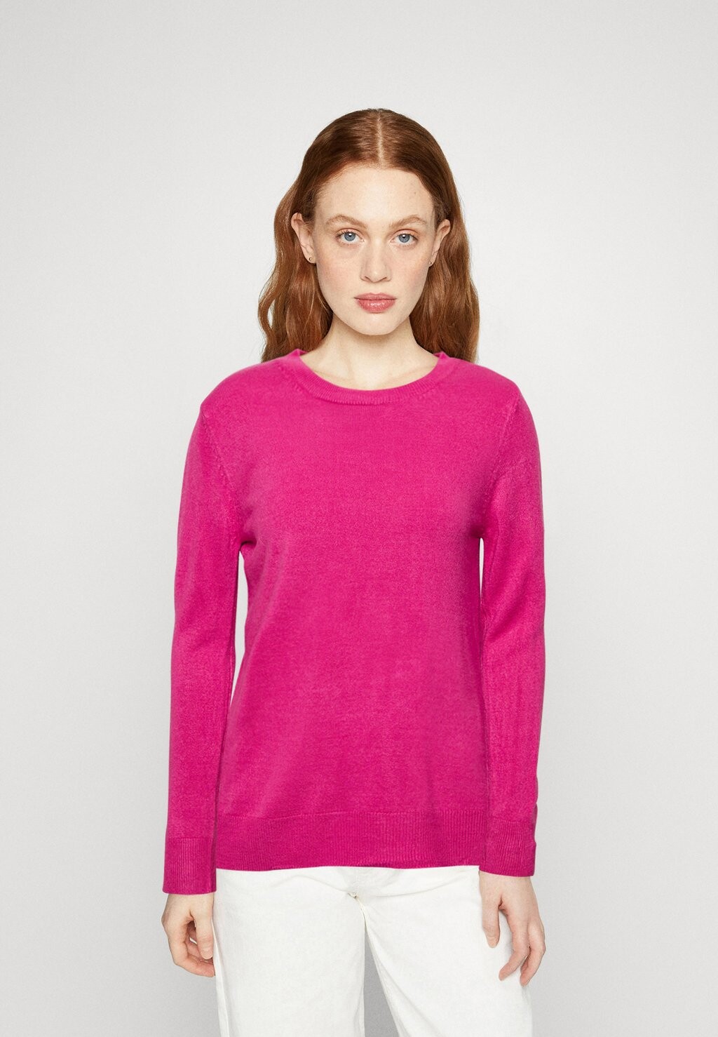 

Вязаный джемпер Marks & Spencer, темно-розовый