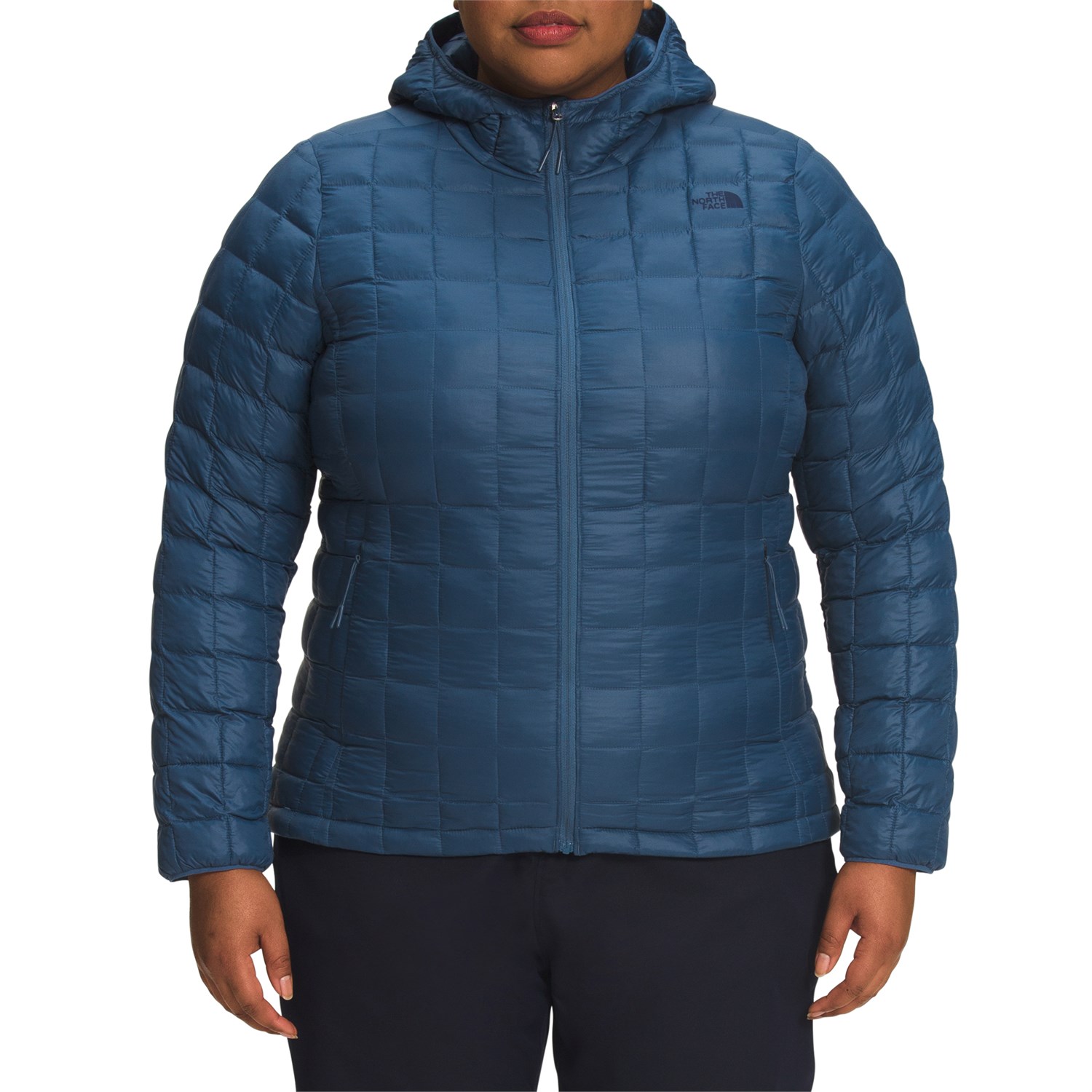 

Худи The North Face ThermoBall Eco 2.0 Plus, цвет Shady Blue