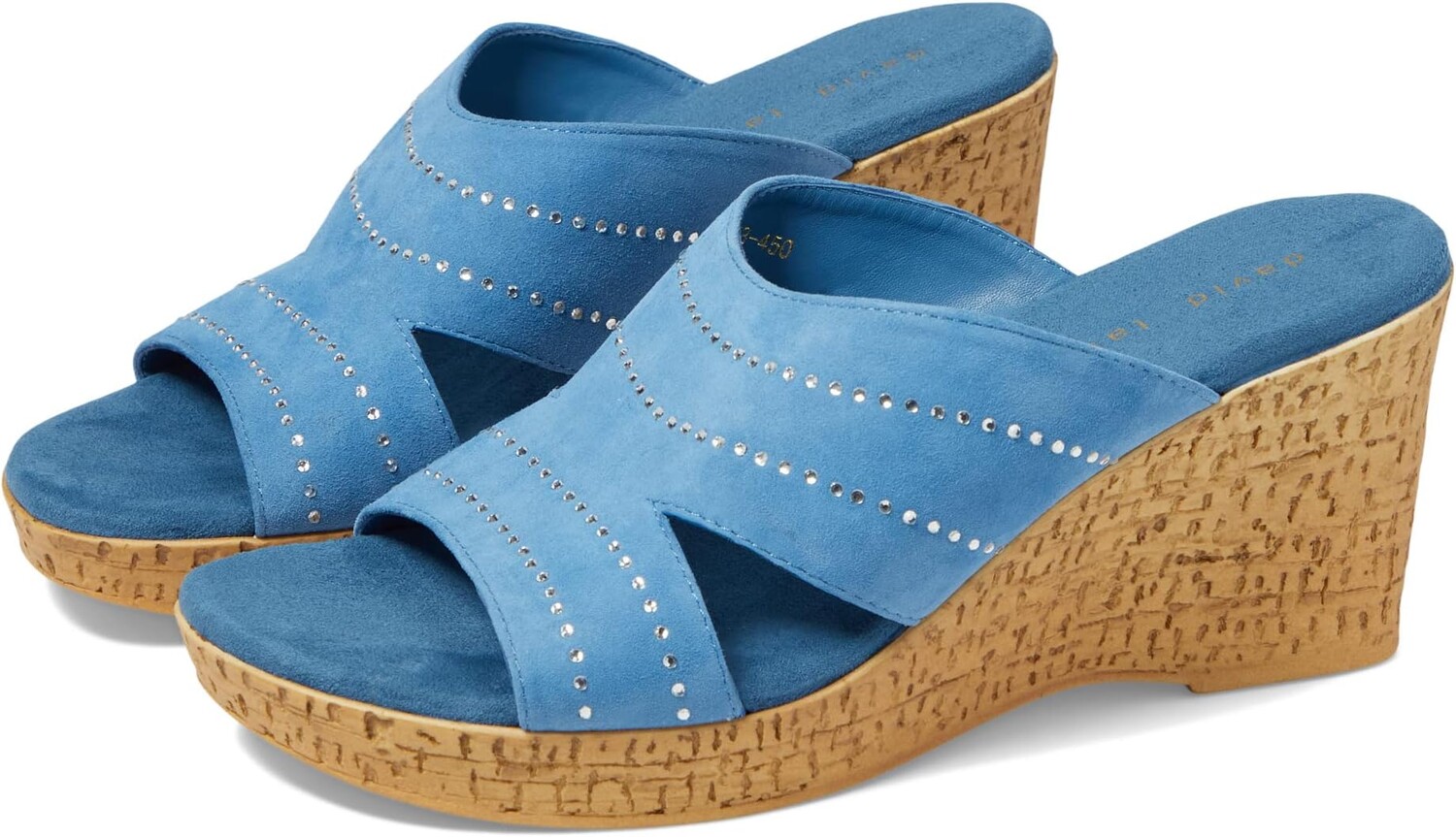 

Босоножки Amazing David Tate, цвет Denim Suede