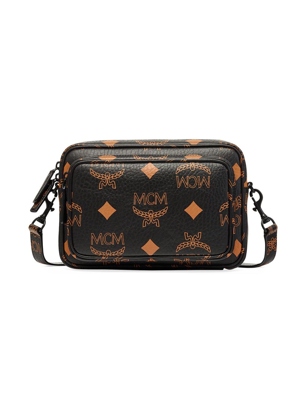 

Маленькая сумка через плечо Aren Maxi Monogram MCM, черный