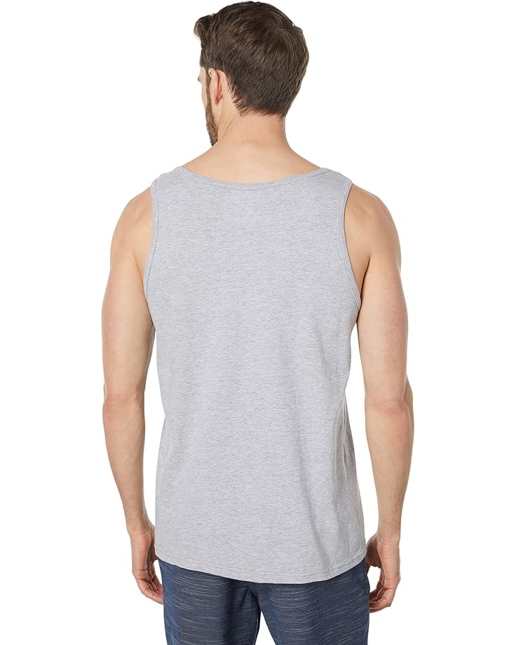 

Топ Quiksilver Comp Logo Tank Top, цвет Athletic Heather 1