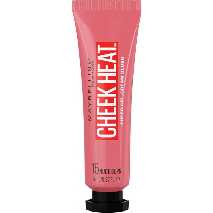 Румяна Colorete en crema Cheek Heat Gel-Cream Blush Maybelline New York, 30 Coral Ember цена и фото