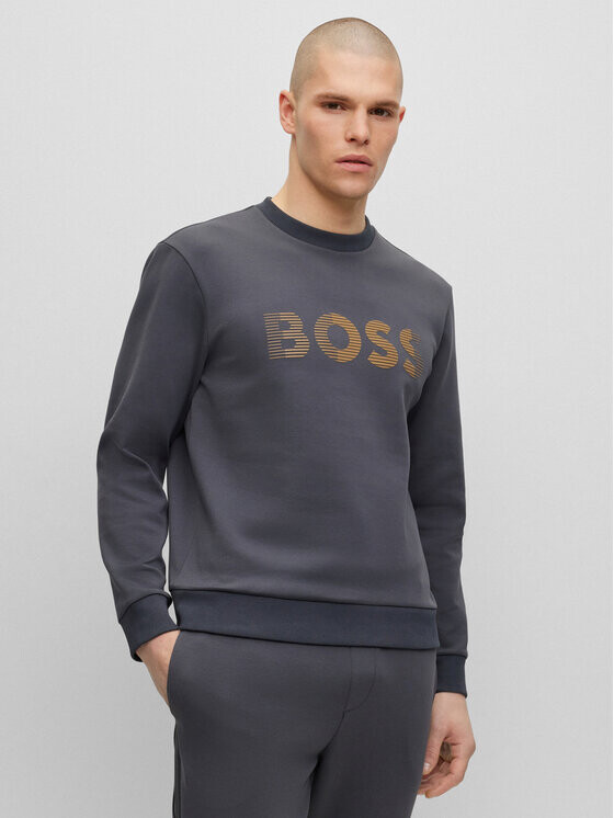 

Толстовка обычного кроя Boss, серый