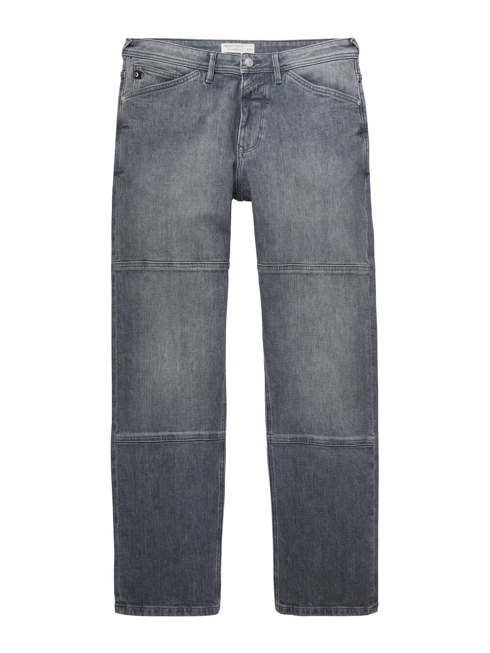 Обычные джинсы TOM TAILOR DENIM, серый свитшот tom tailor силуэт полуприлегающий средней длины размер s серый