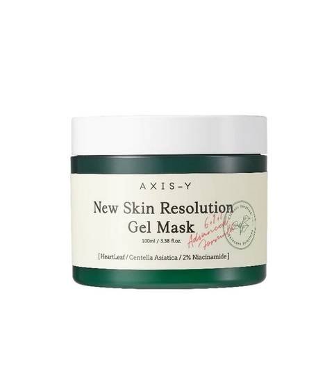 Успокаивающая гелевая маска, 100 мл AXIS-Y, New Skin Resolution Gel Mask объектив axis 5503 161 cs varif 1 8 3mm dc iris для axis m1114 e axis p1344 e axis p1346 e axis p1347 e