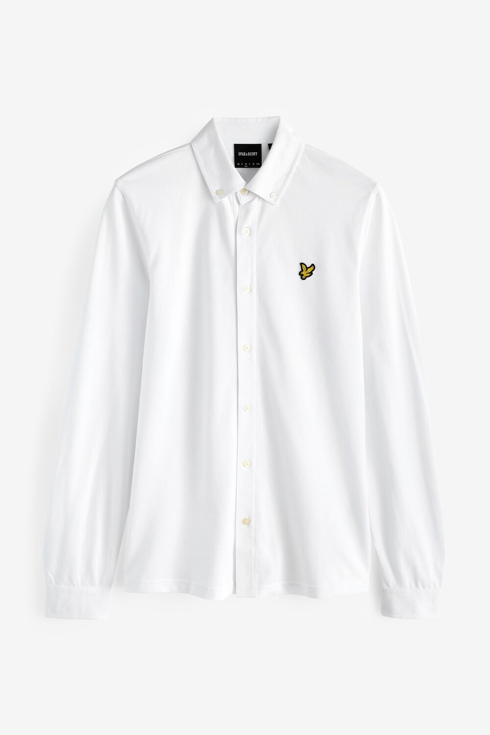 

Белая рубашка стрейч Lyle & Scott, белый