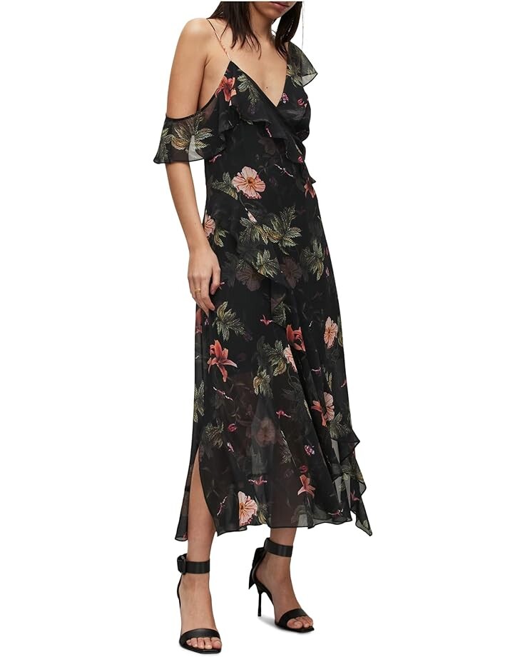

Платье AllSaints Orion Viviana Dress, черный