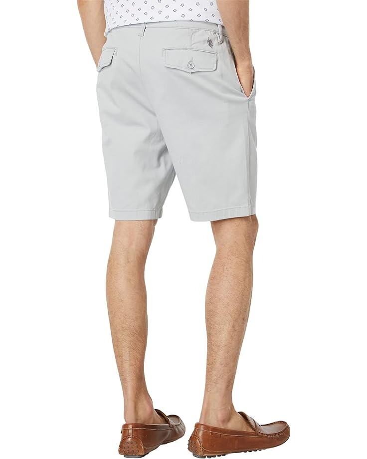 

Шорты U.S. POLO ASSN. Stretch Hartford Twill Shorts, цвет Gray Point