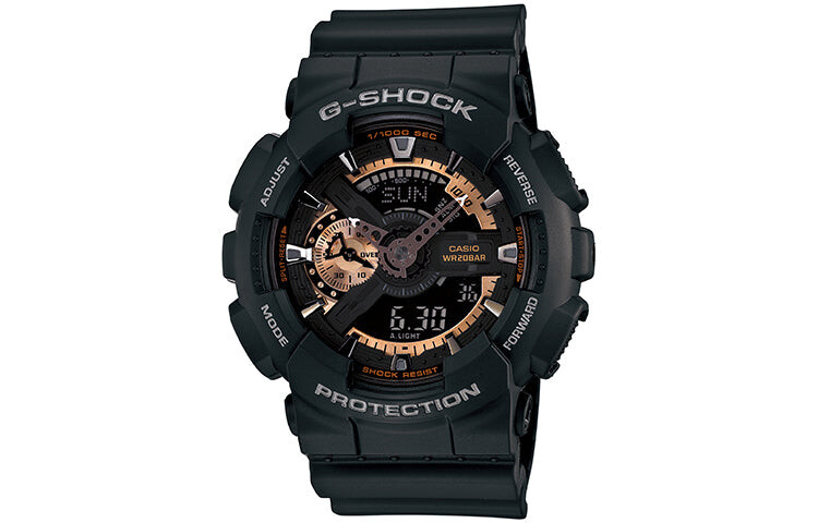 

Часы Casio G-Shock GA110RG-1A, черный/зеленый