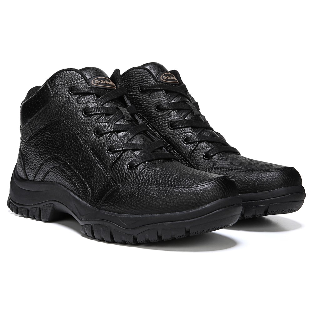 Мужские широкие противоскользящие рабочие ботинки Charge Dr. Scholl'S Work, черный