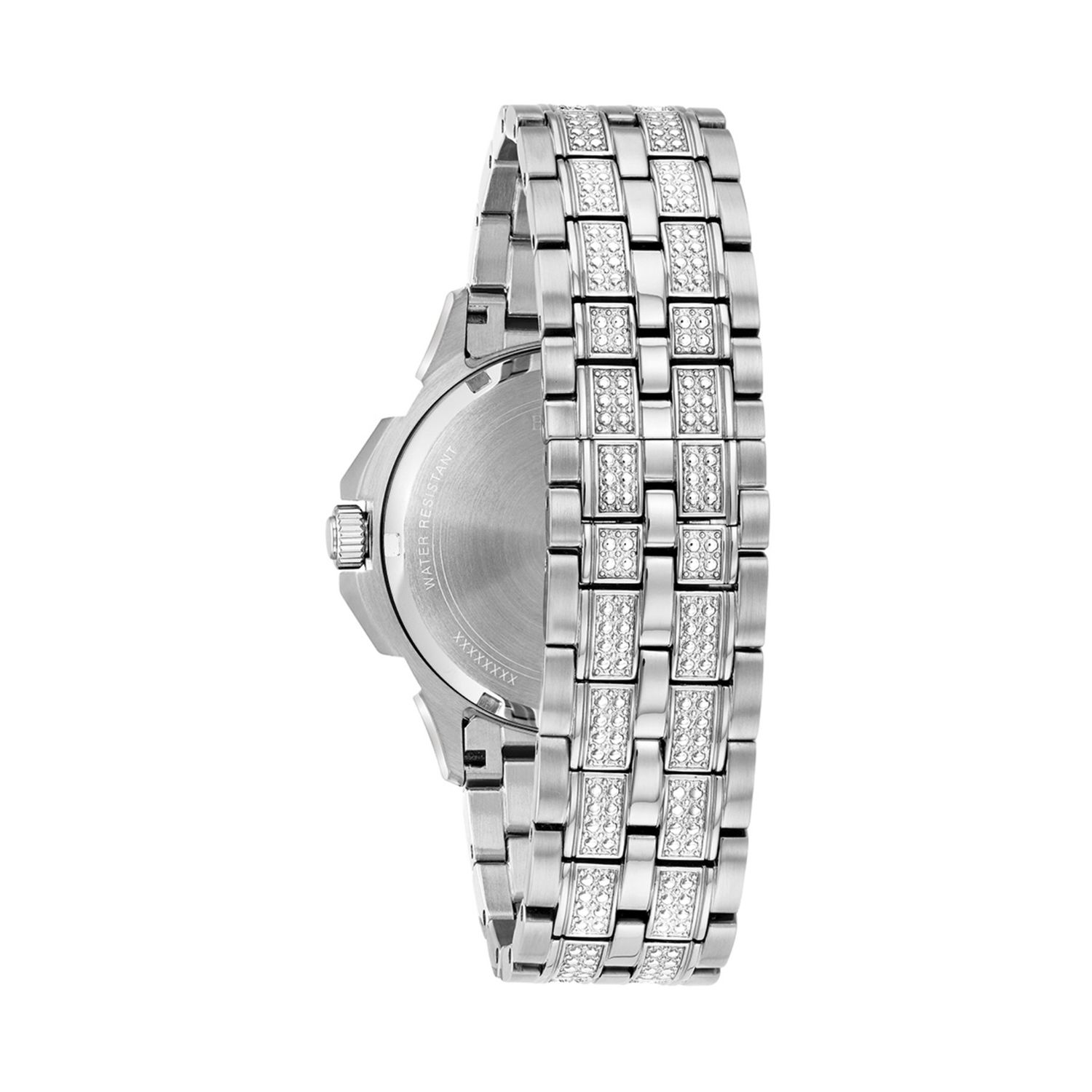 Мужские часы Octava Crystal из нержавеющей стали - 96C134 Bulova мужские часы phantom crystal pave из нержавеющей стали 98b324 bulova