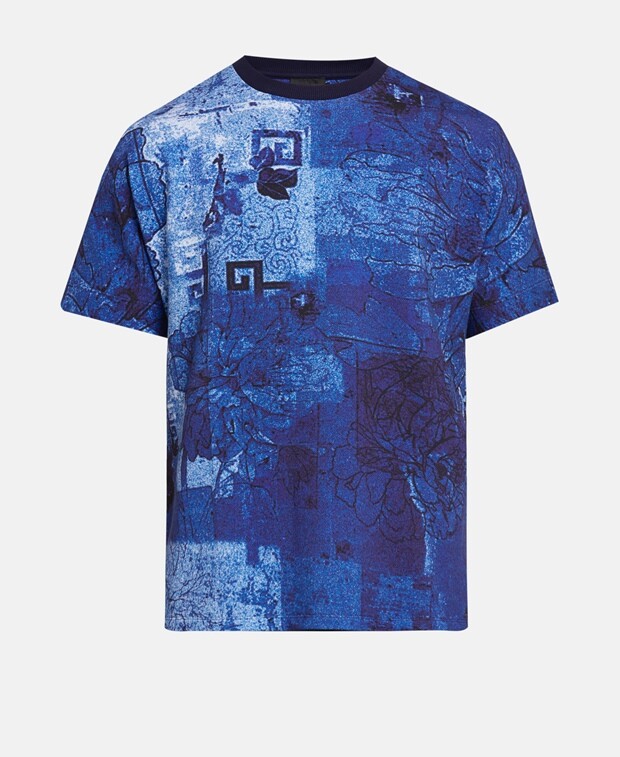 

Футболка Emporio Armani, синий