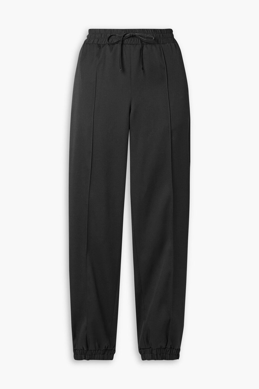 

Зауженные спортивные брюки из шерсти и габардина JIL SANDER, черный